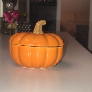 Harvest Collection Ceramic Pumpkin